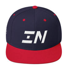 Indiana - Flat Brim Hat - White Embroidery - ID - Many Hat Color Options Available