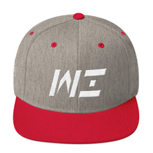 Wisconsin - Flat Brim Hat - White Embroidery - WI - Many Hat Color Options Available