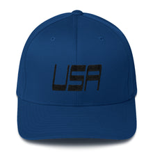 USA Designs - Embroidered Structured Twill Cap - USA