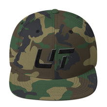 Utah - Flat Brim Hat - Black Embroidery - UT - Many Hat Color Options Available