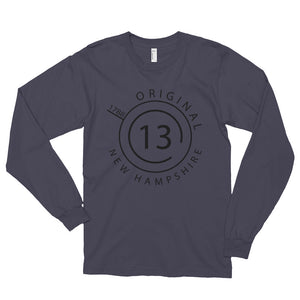 New Hampshire - Long sleeve t-shirt (unisex) - Original 13