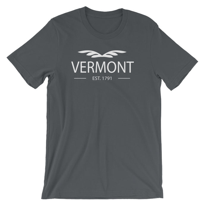 Vermont - Short-Sleeve Unisex T-Shirt - Established