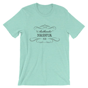 New Hampshire - Nashua NH - Short-Sleeve Unisex T-Shirt - "Authentic"