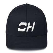 Ohio - Structured Twill Cap - White Embroidery - OH - Many Hat Color Options Available