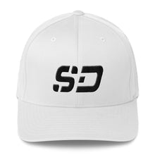South Dakota - Structured Twill Cap - Black Embroidery - SD - Many Hat Color Options Available