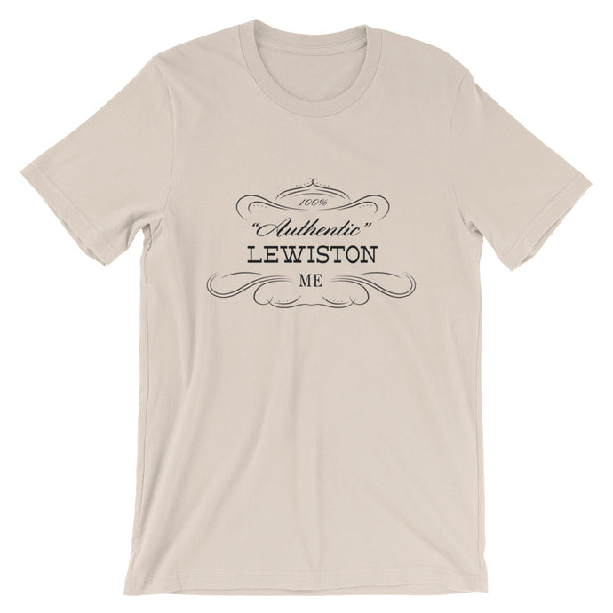 Maine - Lewiston ME - Short-Sleeve Unisex T-Shirt - 
