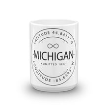 Michigan - Mug - Latitude & Longitude