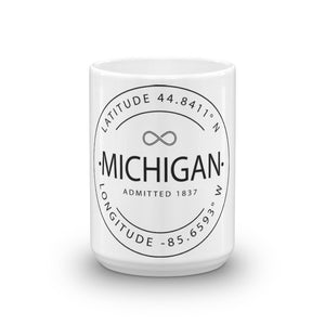 Michigan - Mug - Latitude & Longitude