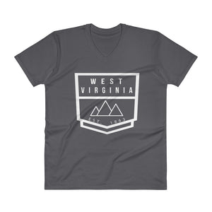 West Virginia - V-Neck T-Shirt - Established