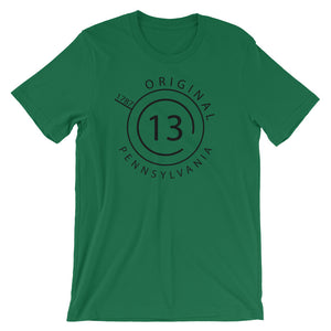 Pennsylvania - Short-Sleeve Unisex T-Shirt - Original 13