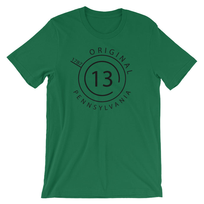 Pennsylvania - Short-Sleeve Unisex T-Shirt - Original 13