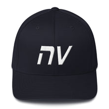 Nevada - Structured Twill Cap - White Embroidery - NV - Many Hat Color Options Available