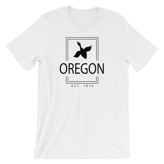 Oregon - Short-Sleeve Unisex T-Shirt - Established