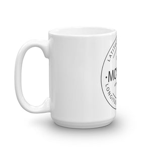 Montana - Mug - Latitude & Longitude
