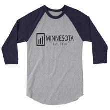 Minnesota - 3/4 Sleeve Raglan Shirt - Established