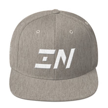 Indiana - Flat Brim Hat - White Embroidery - ID - Many Hat Color Options Available