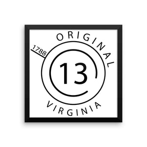 Virginia - Framed Print - Original 13