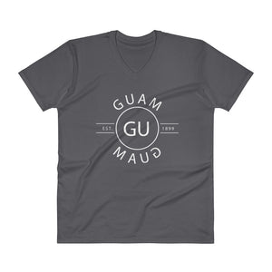 Guam - V-Neck T-Shirt - Reflections