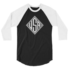 USA Designs - 3/4 Sleeve Raglan Shirt - Diamond