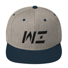 Wisconsin - Flat Brim Hat - Black Embroidery - WI - Many Hat Color Options Available