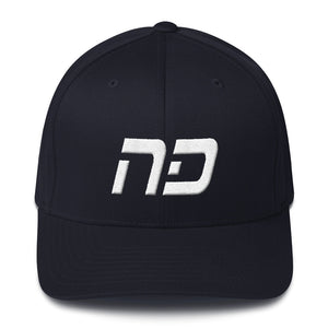 North Dakota - Structured Twill Cap - White Embroidery - ND - Many Hat Color Options Available