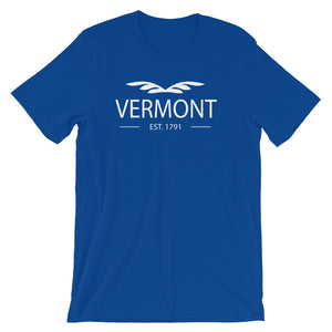 Vermont - Short-Sleeve Unisex T-Shirt - Established