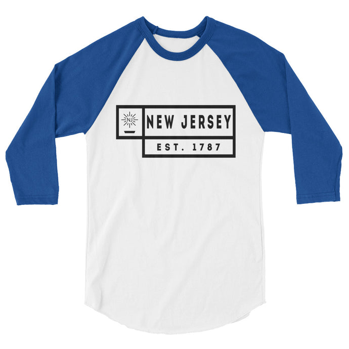 New Jersey - 3/4 Sleeve Raglan Shirt - Established