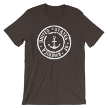 USA Designs - Short-Sleeve Unisex T-Shirt - Anchor