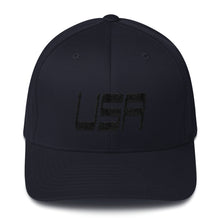 USA Designs - Embroidered Structured Twill Cap - USA