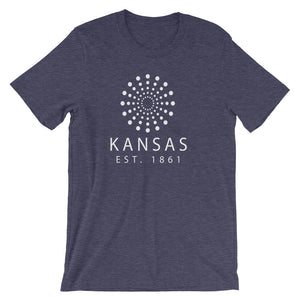 Kansas - Short-Sleeve Unisex T-Shirt - Established