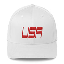 USA Designs - Embroidered Structured Twill Cap - USA