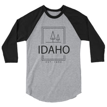 Idaho - 3/4 Sleeve Raglan Shirt - Established