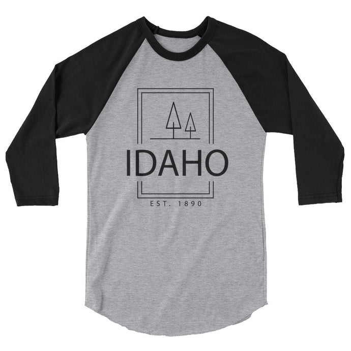Idaho - 3/4 Sleeve Raglan Shirt - Established