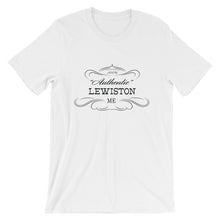 Maine - Lewiston ME - Short-Sleeve Unisex T-Shirt - "Authentic"