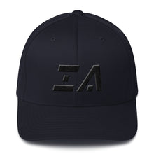 Iowa - Structured Twill Cap - Black Embroidery - IA - Many Hat Color Options Available