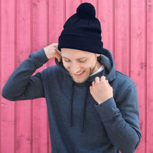 Margo's Collection - #margostrong - Black Embroidery - Pom Pom Beanie - Different hat colors available