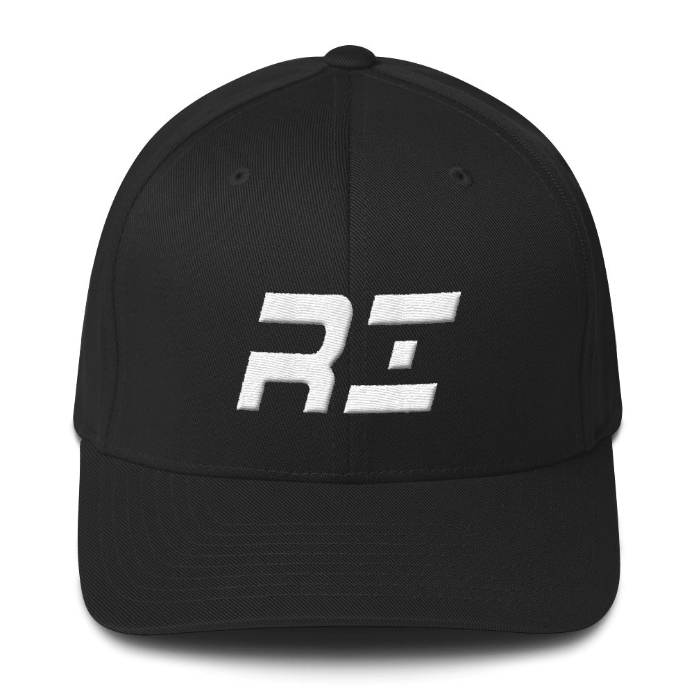 Rhode Island - Structured Twill Cap - White Embroidery - RI - Many Hat Color Options Available