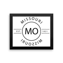 Missouri - Framed Print - Reflections