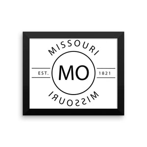 Missouri - Framed Print - Reflections