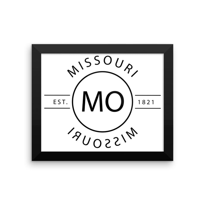 Missouri - Framed Print - Reflections