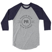 Puerto Rico - 3/4 Sleeve Raglan Shirt - Reflections