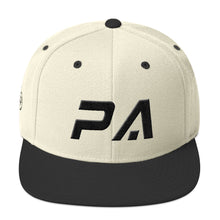 Pennsylvania - Flat Brim Hat - Black Embroidery - PA - Many Hat Color Options Available