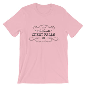 Montana - Great Falls MT - Short-Sleeve Unisex T-Shirt - "Authentic"