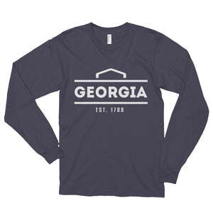 Georgia - Long sleeve t-shirt (unisex) - Established