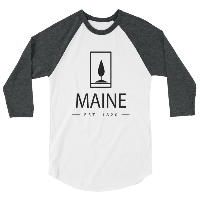 Maine - 3/4 Sleeve Raglan Shirt - Established
