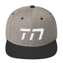 Tennessee - Flat Brim Hat - White Embroidery - TN - Many Hat Color Options Available