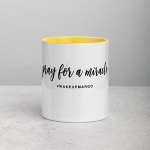 Margo's Collection - Pray for a Miracle - Colorful Coffee Mug