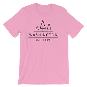 Washington - Short-Sleeve Unisex T-Shirt - Established